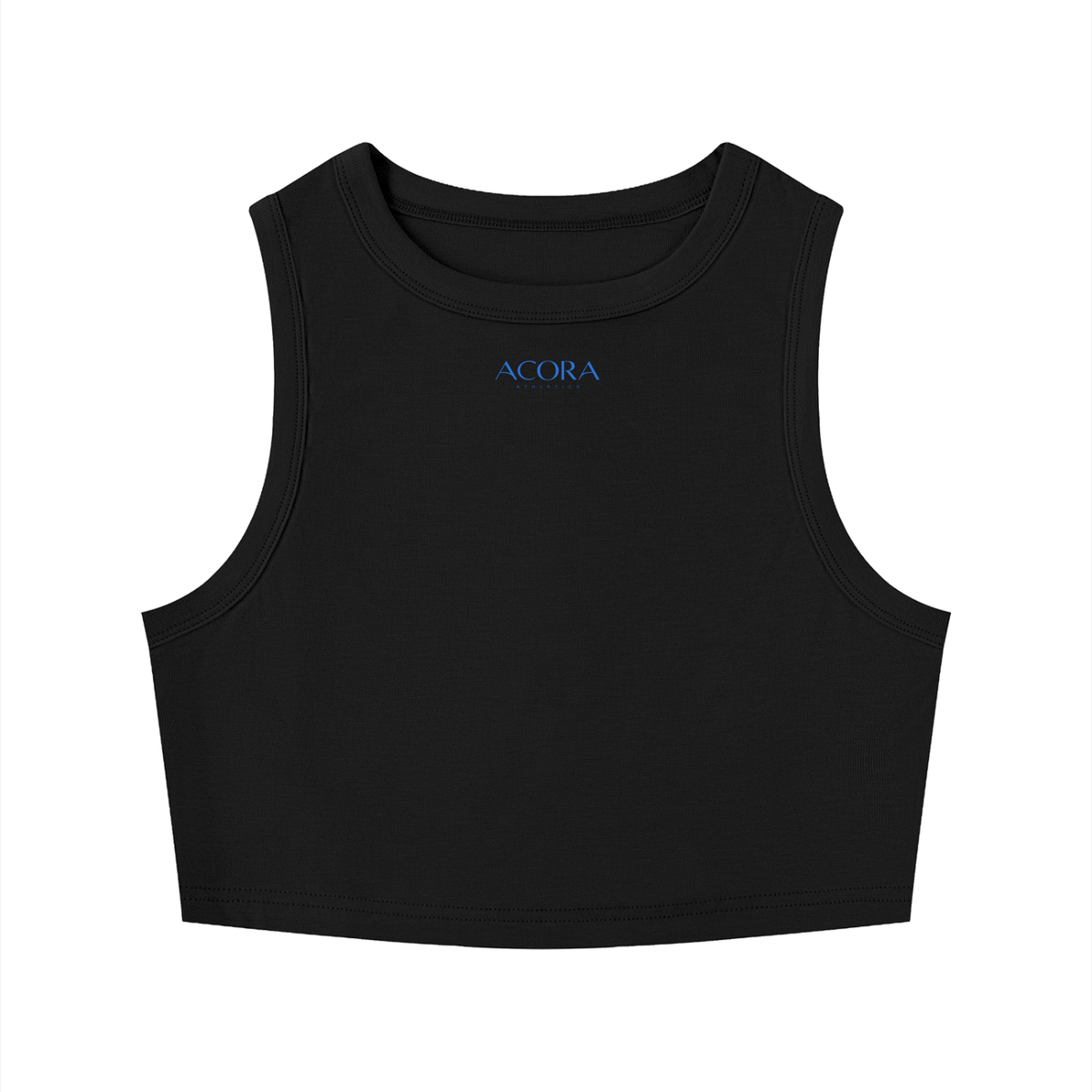 ACORA Women's Tight Crewneck Crop Tank