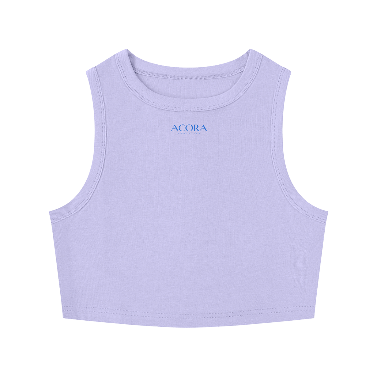 ACORA Women's Tight Crewneck Crop Tank